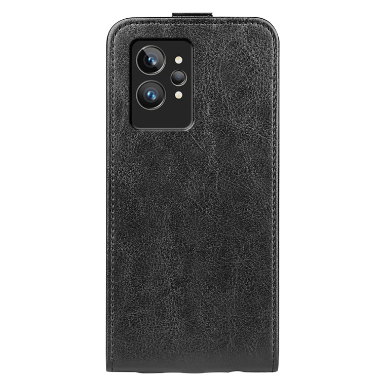 For OPPO Realme GT2 Pro 5G R64 Texture Vertical Flip Leather Phone Case