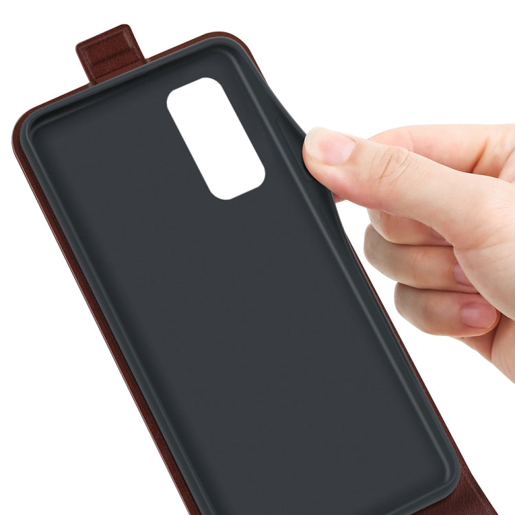 For Xiaomi Redmi Note 11 4G / Note 11S R64 Texture Vertical Flip Leather Phone Case