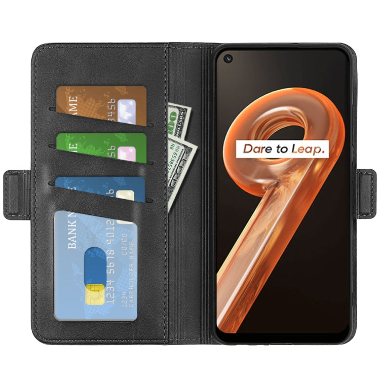 For OPPO Realme 9i Dual-side Magnetic Buckle Leather Phone Case