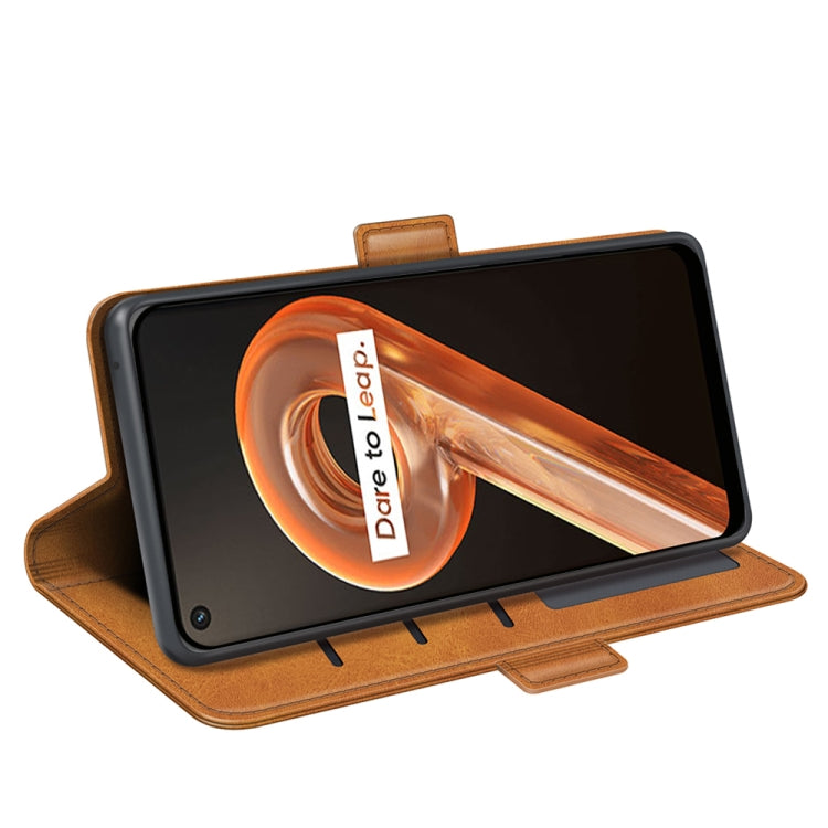 For OPPO Realme 9i Dual-side Magnetic Buckle Leather Phone Case