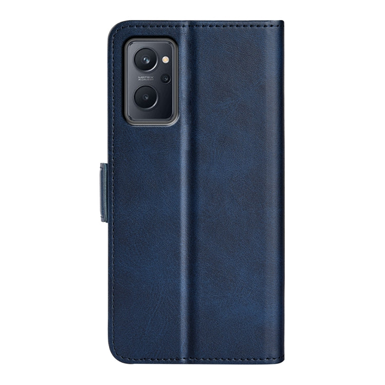 For OPPO Realme 9i Dual-side Magnetic Buckle Leather Phone Case