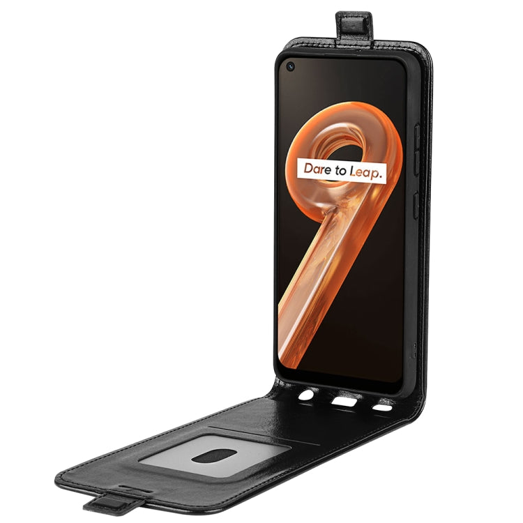 For OPPO Realme 9i R64 Texture Vertical Flip Leather Phone Case
