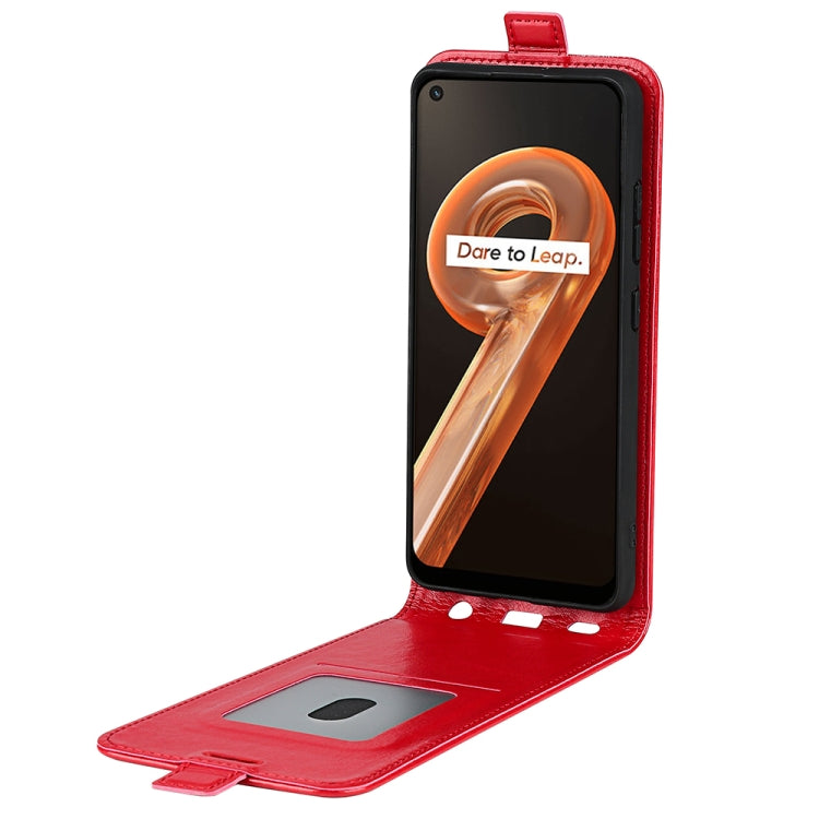 For OPPO Realme 9i R64 Texture Vertical Flip Leather Phone Case