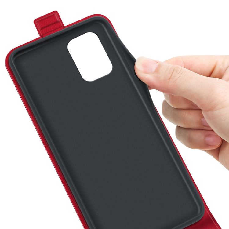 For Samsung Galaxy A23 5G R64 Texture Vertical Flip Leather Phone Case