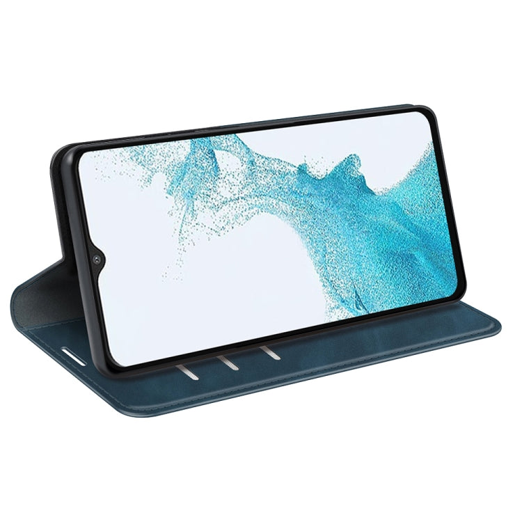For Samsung Galaxy A23 5G Retro-skin Magnetic Suction Leather Phone Case