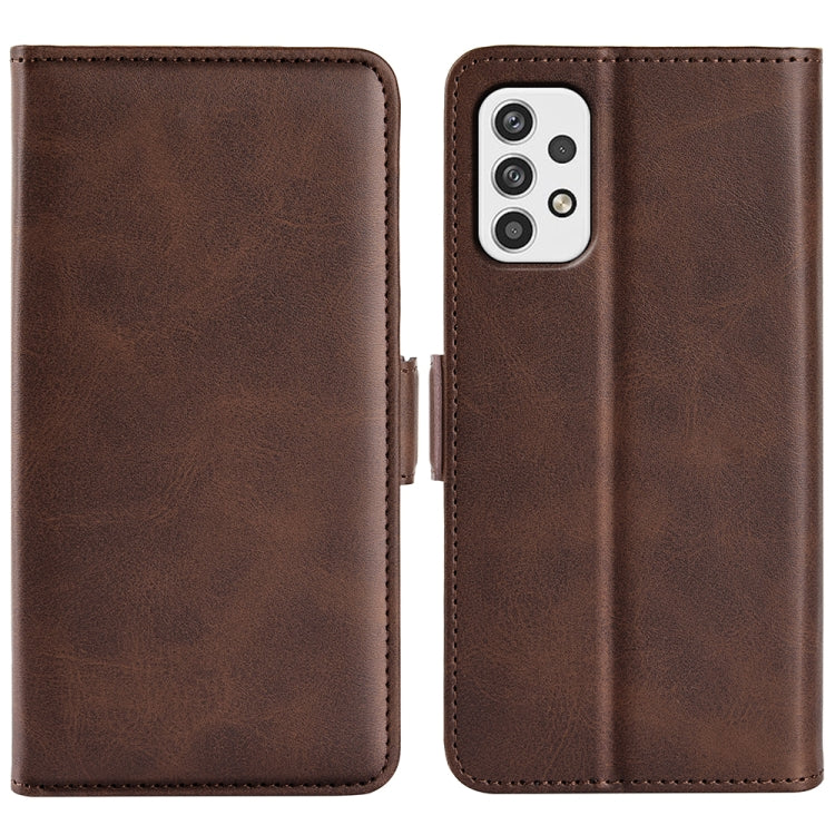 For Samsung Galaxy A23 5G Dual-side Magnetic Buckle Leather Phone Case