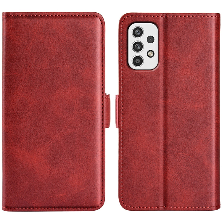For Samsung Galaxy A23 5G Dual-side Magnetic Buckle Leather Phone Case