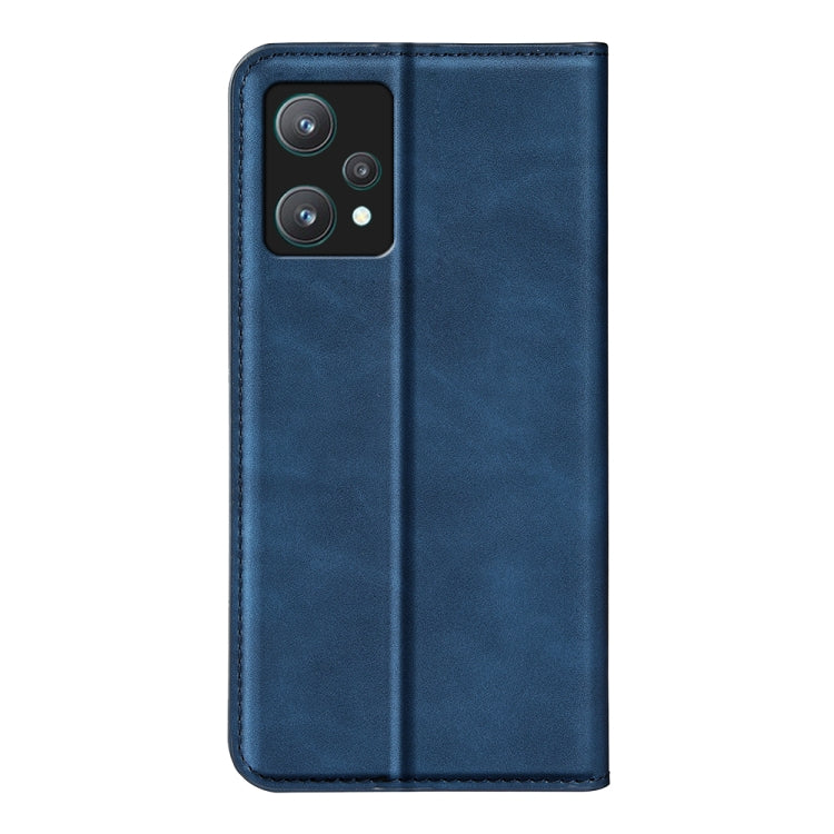 For OPPO Realme 9 Pro Retro-skin Magnetic Suction Leather Phone Case
