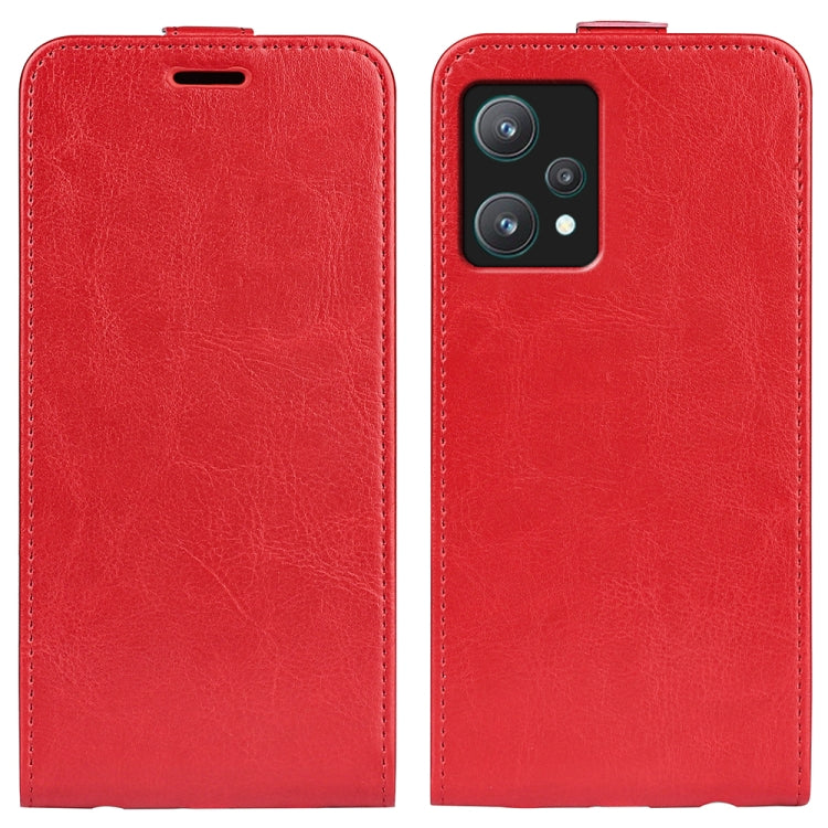 For OPPO Realme 9 Pro / Realme V25 R64 Texture Vertical Flip Leather Phone Case