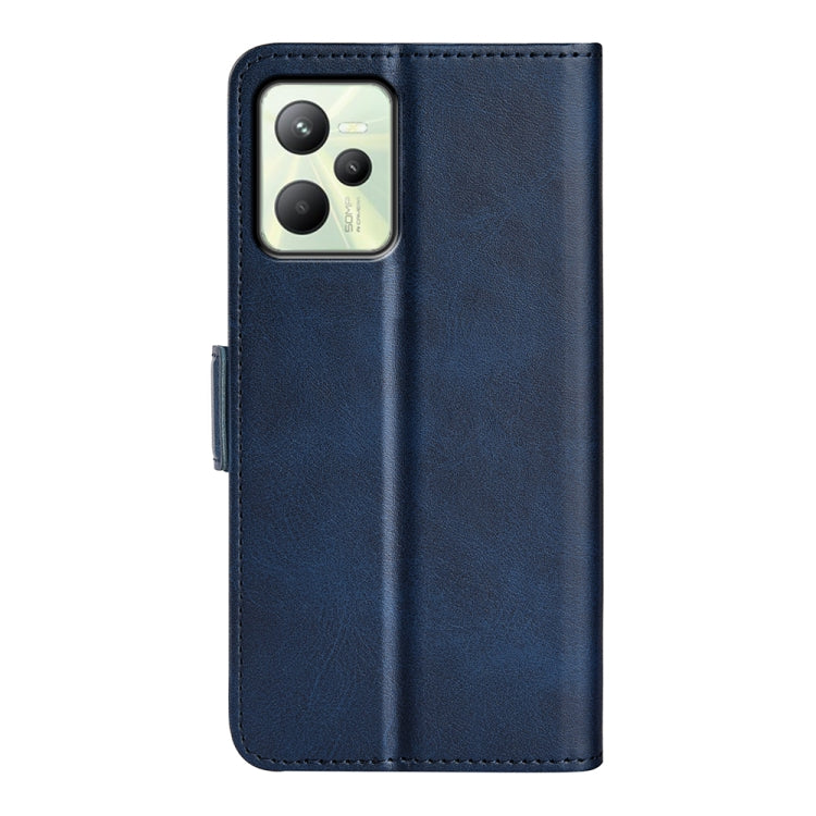 For OPPO Realme C35 Dual-side Magnetic Buckle Leather Phone Case