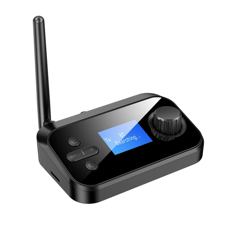 BT-C41 Fiber Optic Coaxial Bluetooth 5.0 Audio Receiver & Transmitter with Display