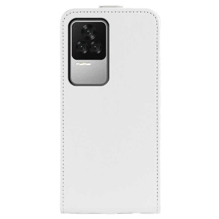 For Xiaomi Redmi K50 R64 Texture Vertical Flip Leather Phone Case