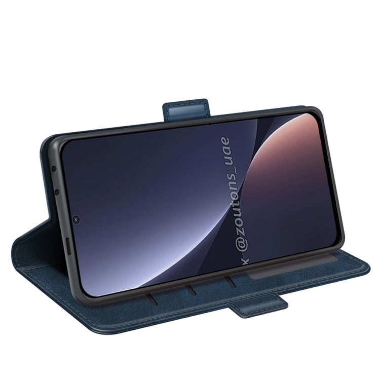 For Xiaomi Redmi K50 Dual-side Magnetic Buckle Leather Phone Case