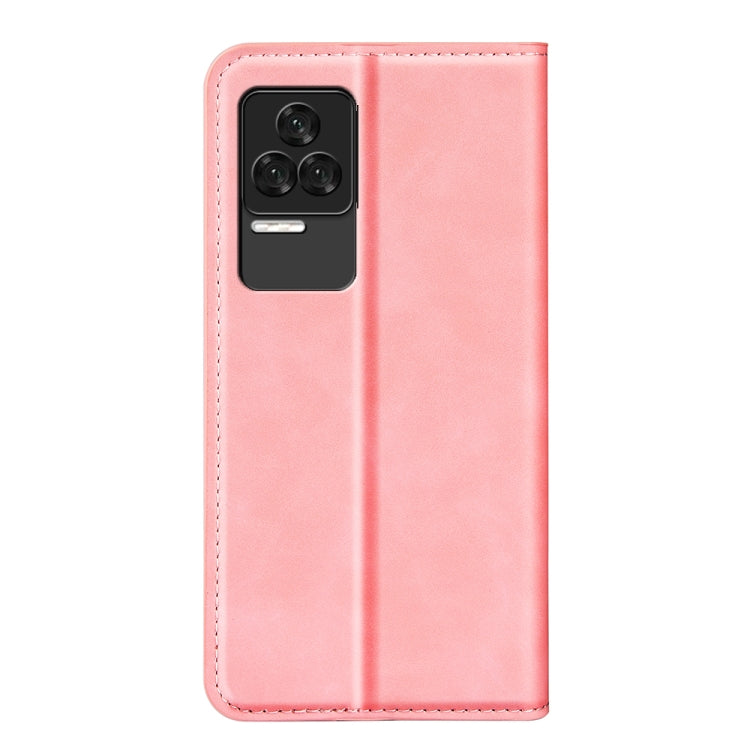 For Xiaomi Redmi K50 Pro  Retro-skin Magnetic Suction Leather Phone Case
