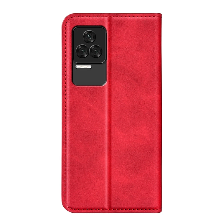 For Xiaomi Redmi K50 Pro  Retro-skin Magnetic Suction Leather Phone Case
