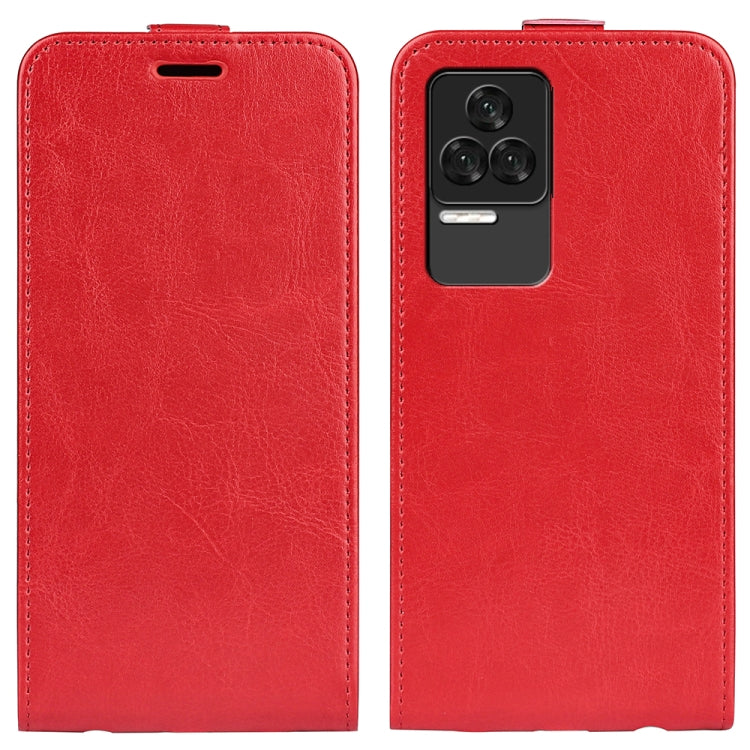 For Xiaomi Redmi K50 Pro R64 Texture Vertical Flip Leather Phone Case