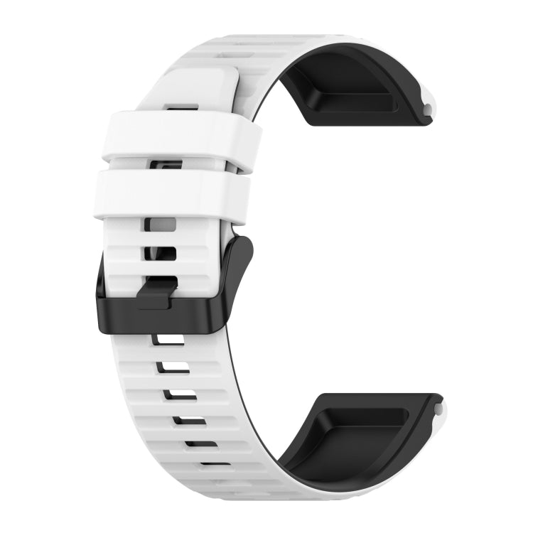 For Garmin Fenix 5 22mm Silicone Mixing Color Watch Band