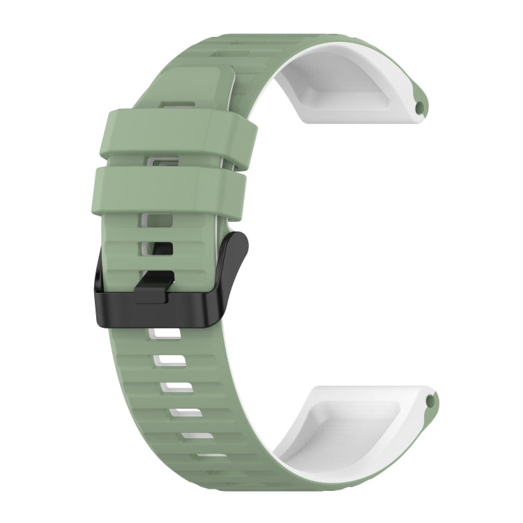For Garmin Approach S60 22mm Silicone Mixing Color Watch Band