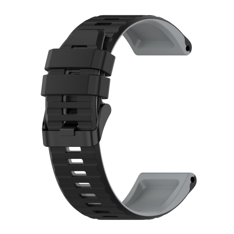 For Garmin Forerunner 945 22mm Silicone Mixing Color Watch Band