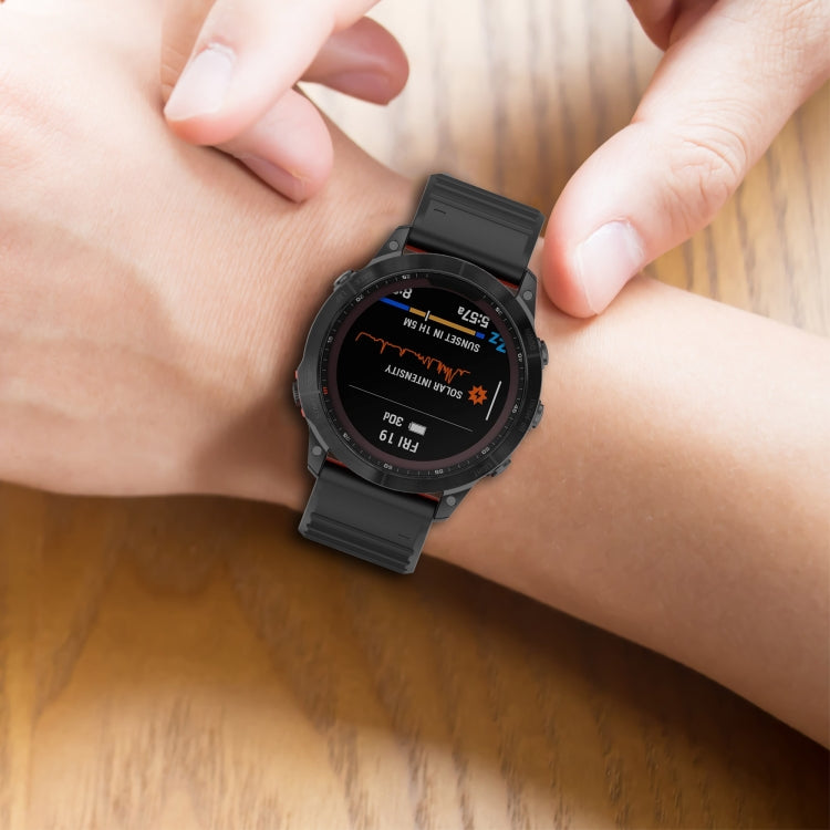 For Garmin Forerunner 945 22mm Silicone Mixing Color Watch Band