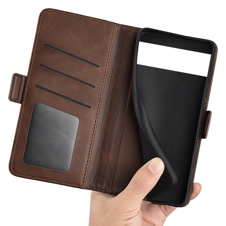 For Google Pixel 7 Pro Dual-side Magnetic Buckle Leather Phone Case