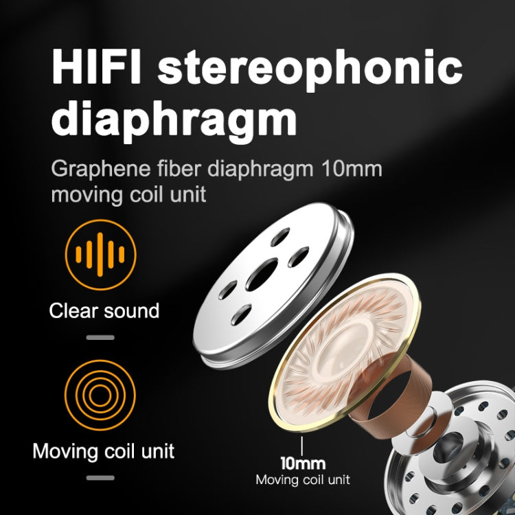 JSM-HKT6 Bluetooth 5.0 TWS Digital Display Mini In-ear Earphone with Call Noise-Cancelling