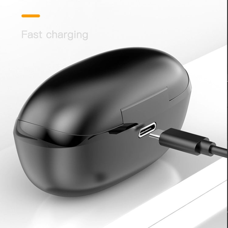 JSM-HKT6 Bluetooth 5.0 TWS Digital Display Mini In-ear Earphone with Call Noise-Cancelling