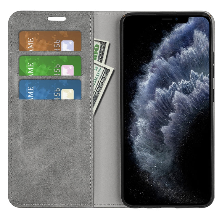 For TCL 30 SE/305/306 Retro-skin Magnetic Suction Leather Phone Case