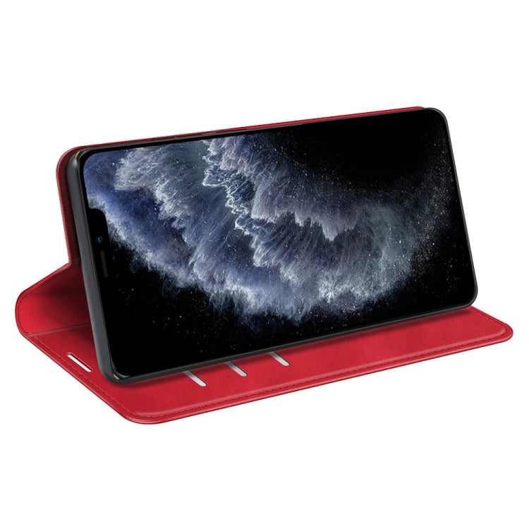 For TCL 30 SE/305/306 Retro-skin Magnetic Suction Leather Phone Case