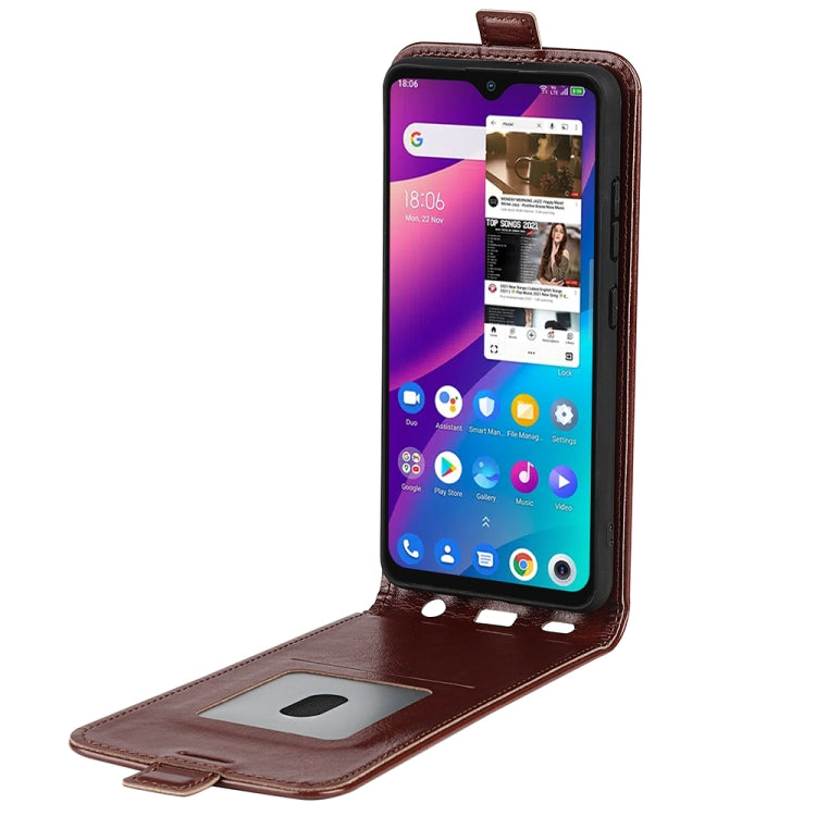 For TCL 30 SE/305/306 R64 Texture Single Vertical Flip Leather Phone Case