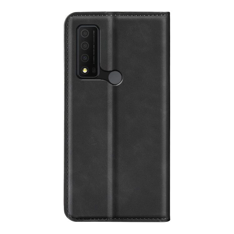 For TCL 30 V 5G Retro-skin  Magnetic Suction Leather Phone Case