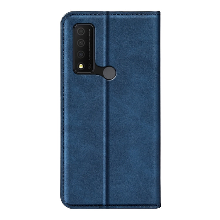 For TCL 30 V 5G Retro-skin  Magnetic Suction Leather Phone Case