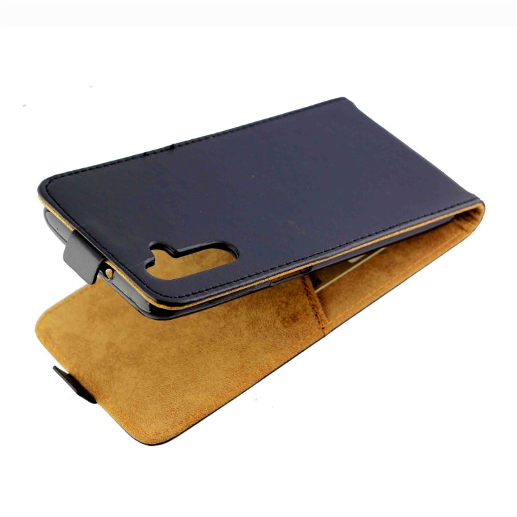 For Samsung Galaxy A13 5G Vertical Flip Leather Phone Case with Card Slot(Black)