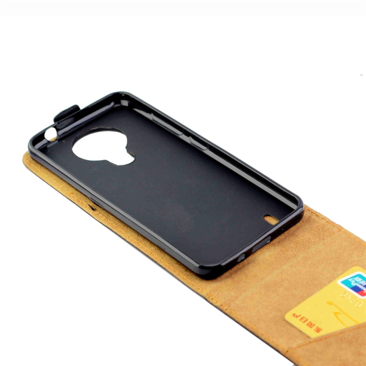 For Nokia 1.4 Vertical Flip Leather Phone Case with Card Slot(Black)