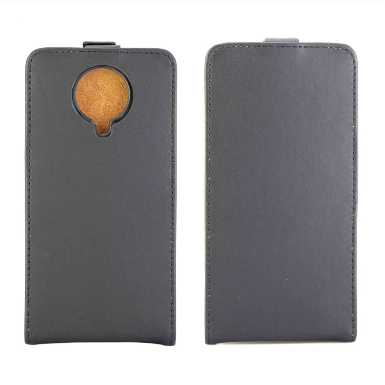 For Nokia G10 / G20 Vertical Flip Leather Phone Case with Card Slot(Black)