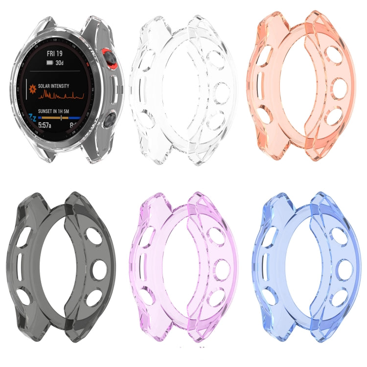 For Garmin Fenix 7s Shockproof TPU Soft Protective Case