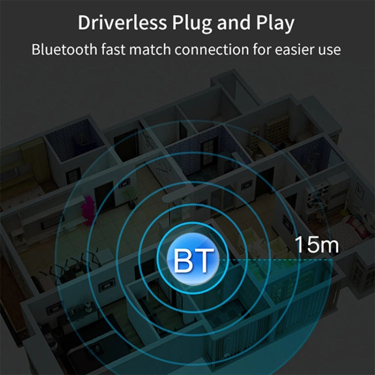 T10 Universal USB Bluetooth Transmitter Receiver 2-in-1 Bluetooth 5.0 TV Computer Wireless Audio Bluetooth Adapter