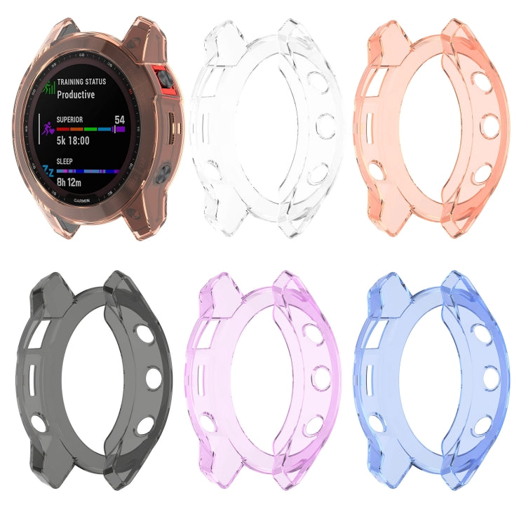 For Garmin Fenix 7 Shockproof TPU Soft Protective Case