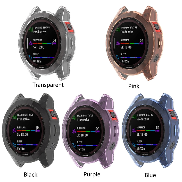 For Garmin Fenix 7 Shockproof TPU Soft Protective Case