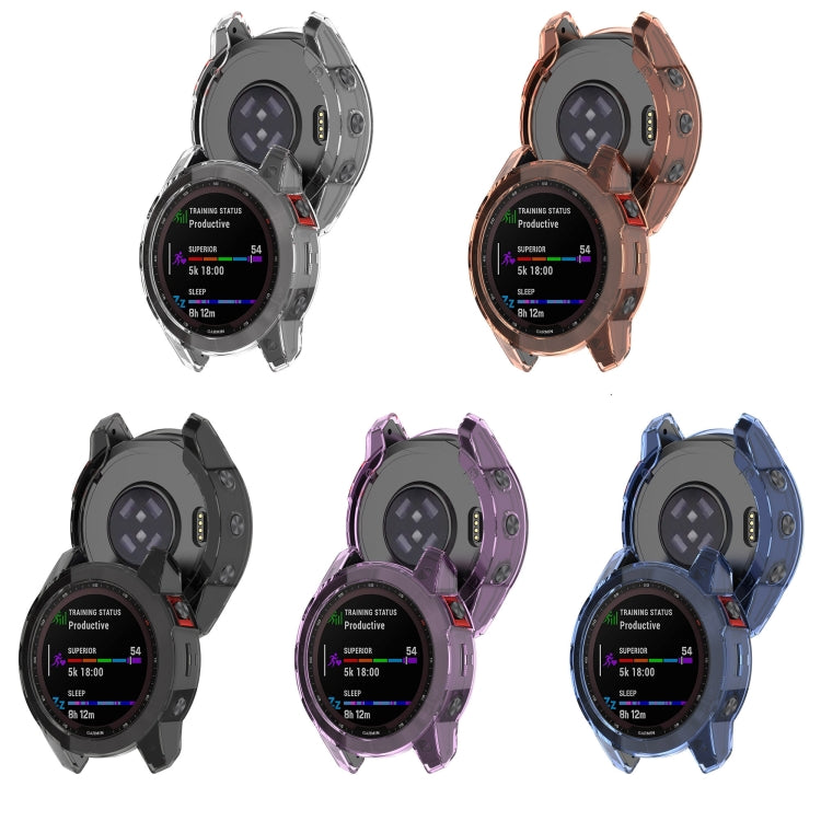 For Garmin Fenix 7 Shockproof TPU Soft Protective Case