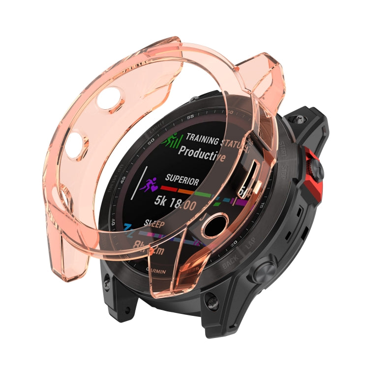 For Garmin Fenix 7X Shockproof TPU Soft Protective Case