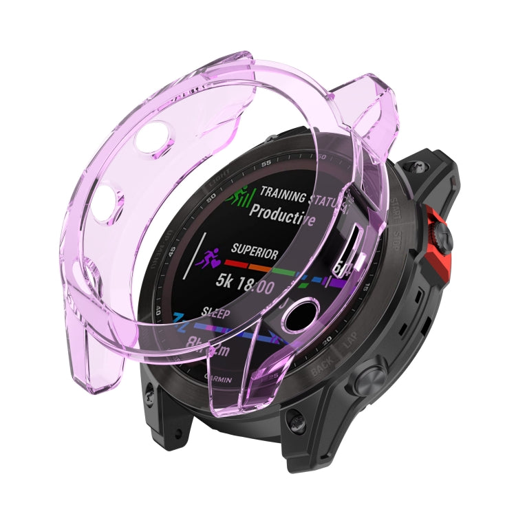 For Garmin Fenix 7X Shockproof TPU Soft Protective Case