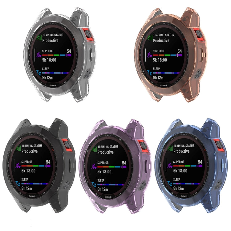 For Garmin Fenix 7X Shockproof TPU Soft Protective Case