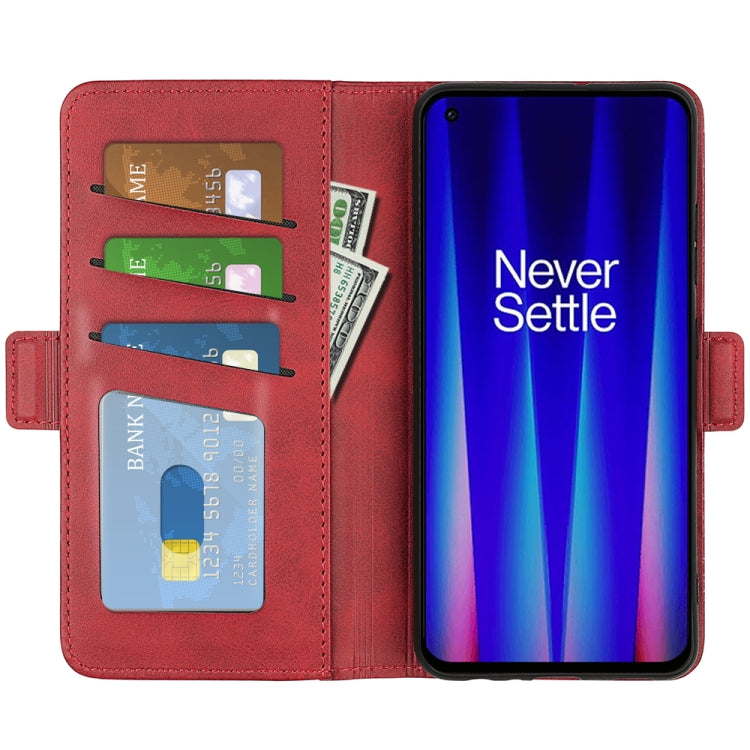 For OnePlus Nord CE 2 5G Dual-side Magnetic Buckle Leather Phone Case