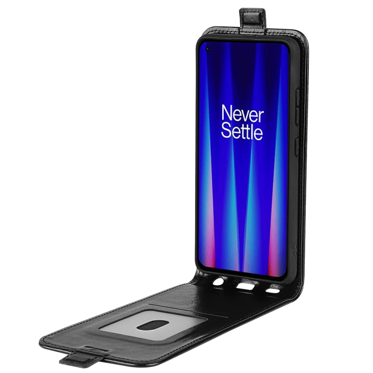 For OnePlus Nord CE 2 5G R64 Texture Single Vertical Flip Leather Phone Case