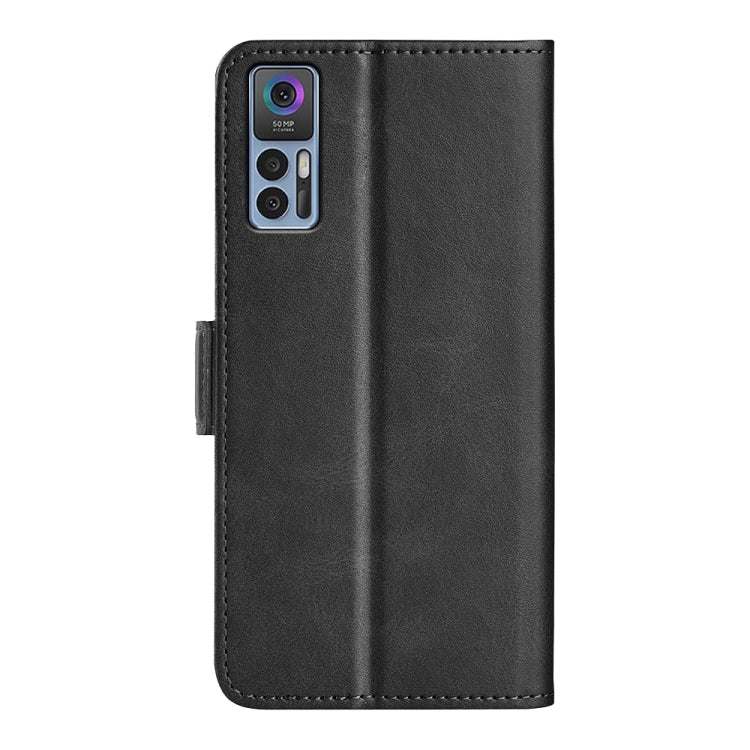 For TCL 30 5G/ 30+ Dual-side Magnetic Buckle Leather Phone Case