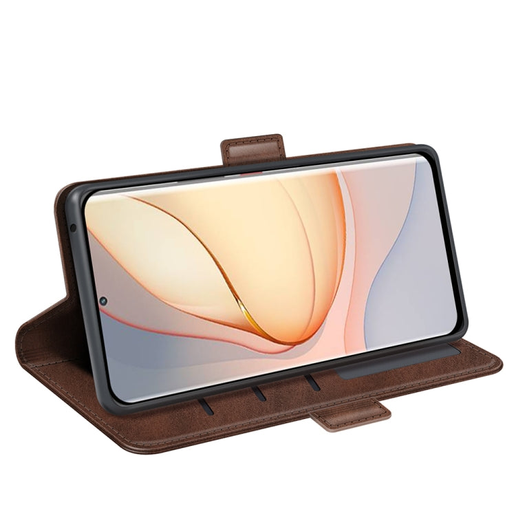 For ZTE Blade Z40 Pro Dual-side Magnetic Buckle Leather Phone Case