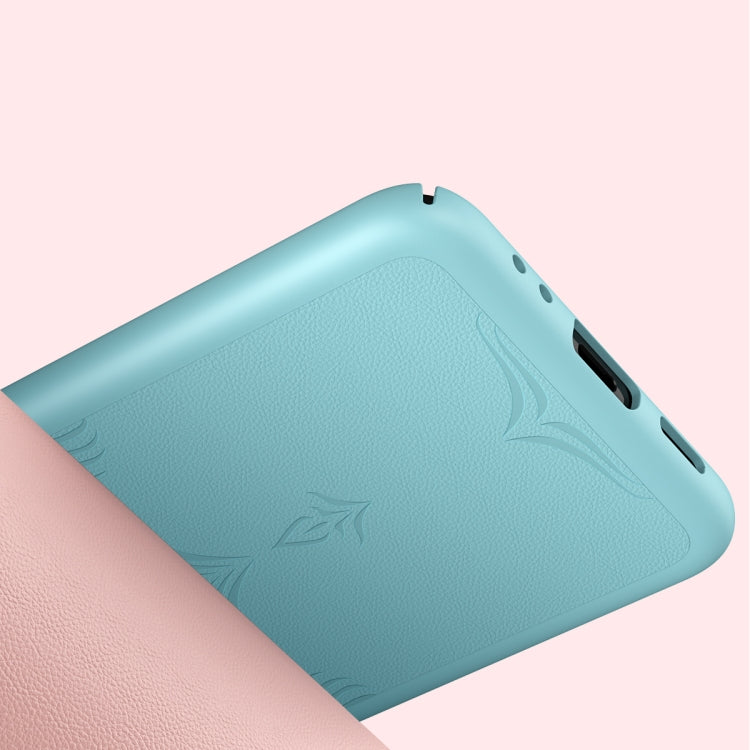 For Samsung Galaxy Flip3 5G Skin-embossed Leather Folding Phone Case