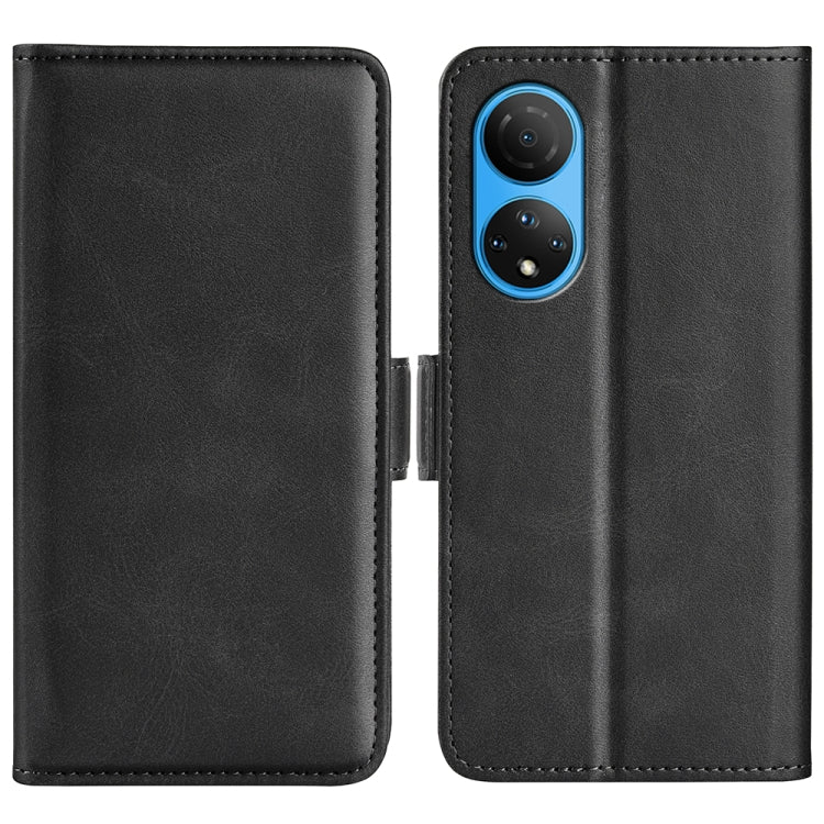 For Honor X7 Dual-side Magnetic Buckle Leather Phone Case