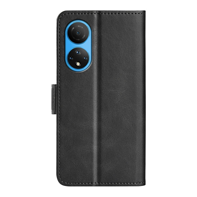 For Honor X7 Dual-side Magnetic Buckle Leather Phone Case